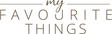 My Favourite Things logo
