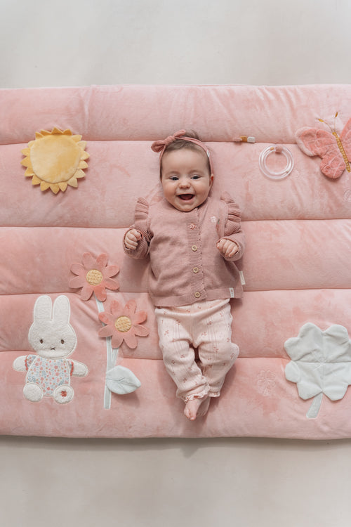 Miffy x Little Dutch Playpen Mat - Lucky Blossom GRS
