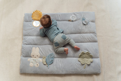 Miffy x Little Dutch Playpen Mat - Lucky Leaves GRS