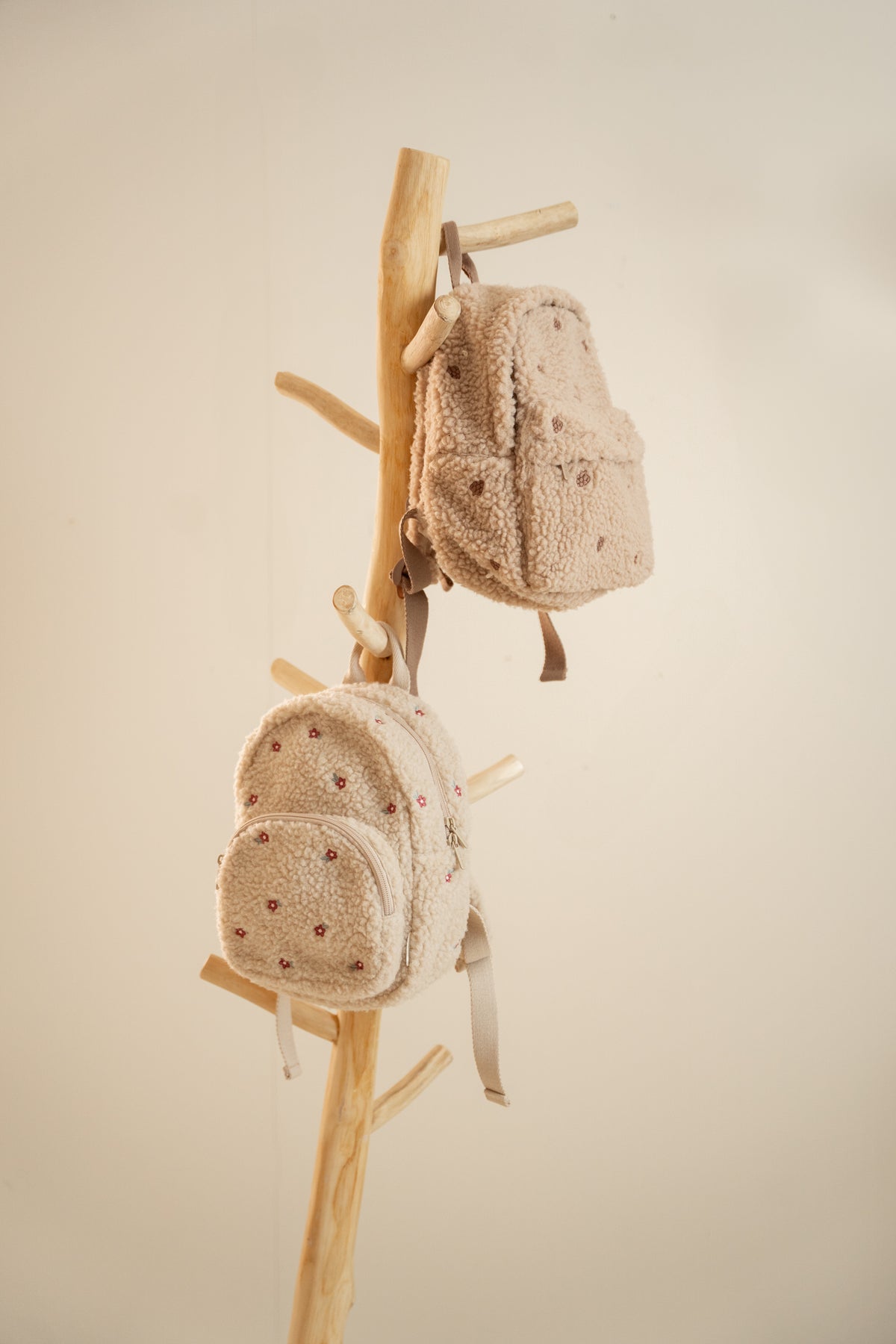 Kids Teddy Backpack Taupe