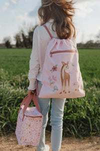Gym Bag Fairy Garden