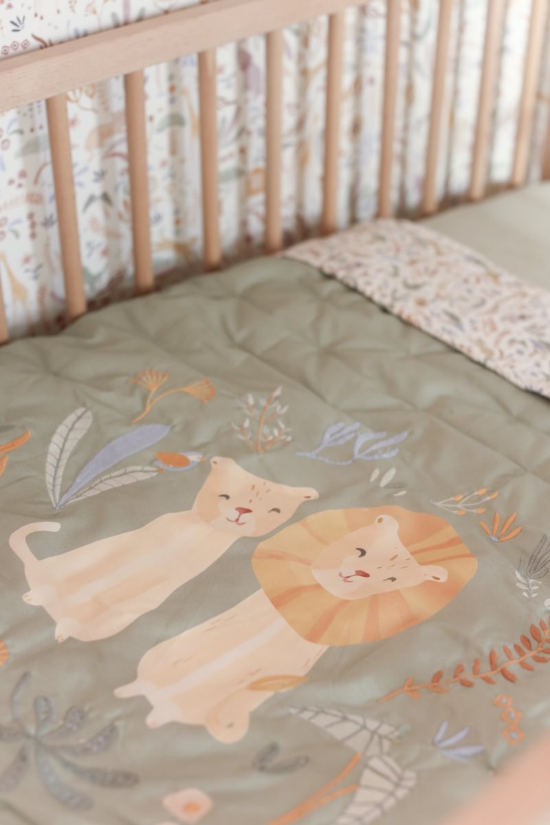Cot Blanket Quilted | Safari Wonders