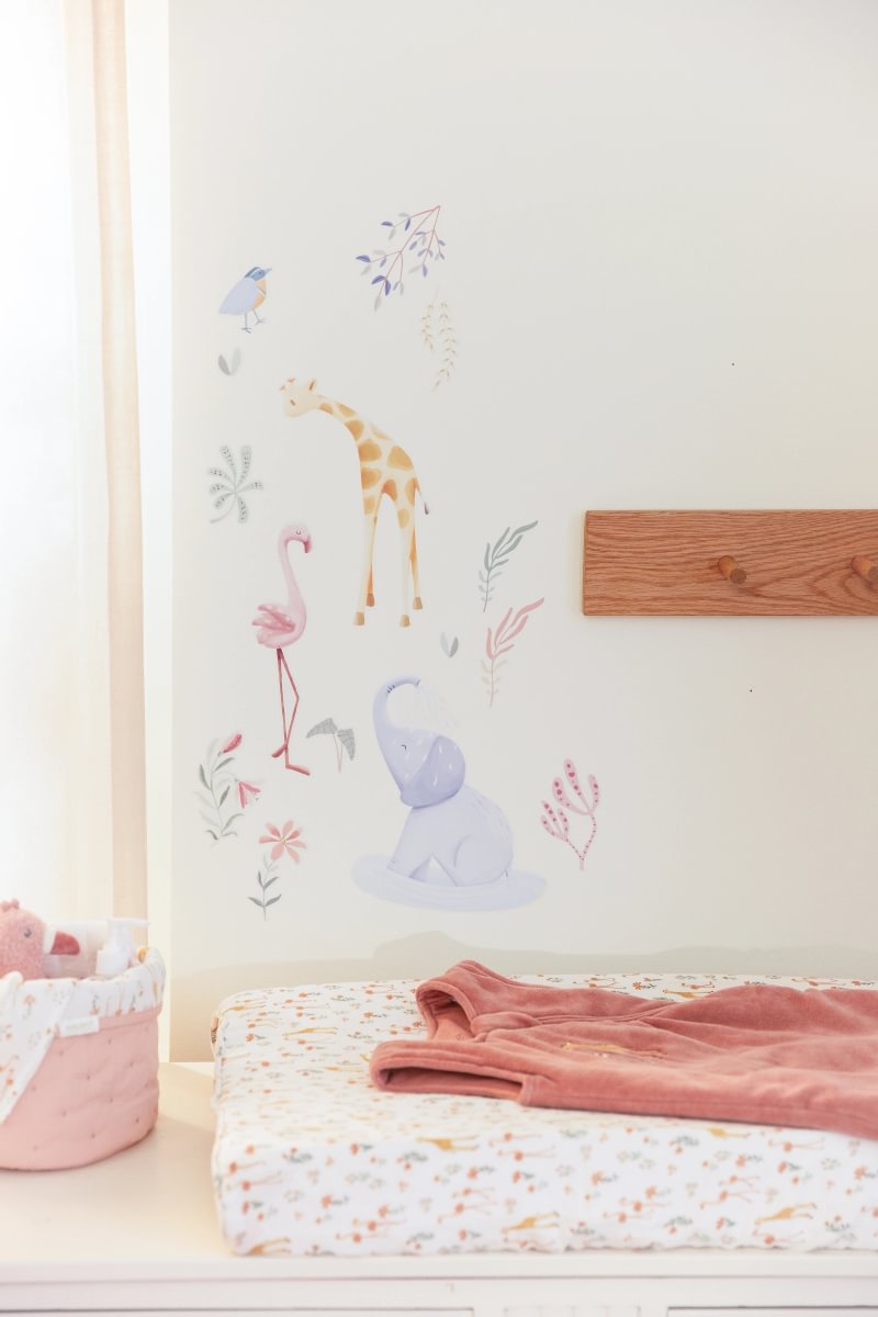 Wall Sticker Set A3 | Blooming Safari