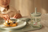 Children's Glass with Straw - Little Farm