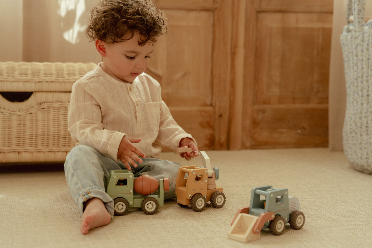 Wooden Cement Truck FSC