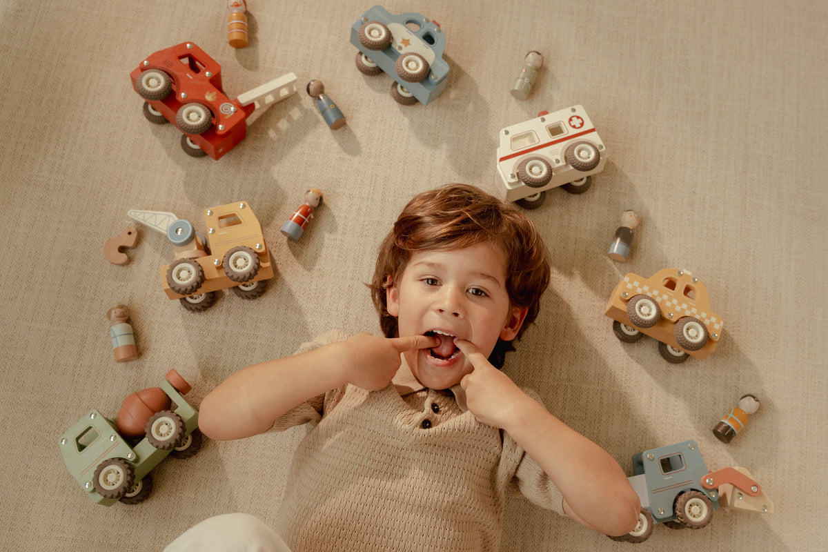 Wooden Fire Truck FSC
