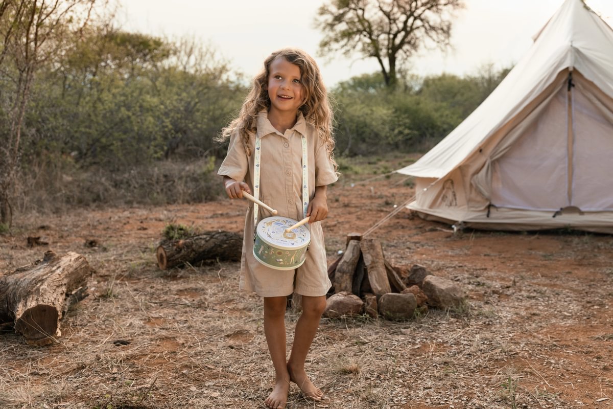 Wooden Drum FSC | Safari Friends