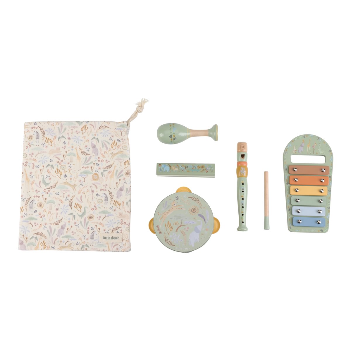 Music Set Green FSC | Safari Friends