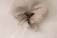 Knitted One-Piece Soft Beige | Newborn Naturals