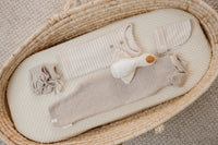 Knitted Booties Soft Beige | Newborn Naturals