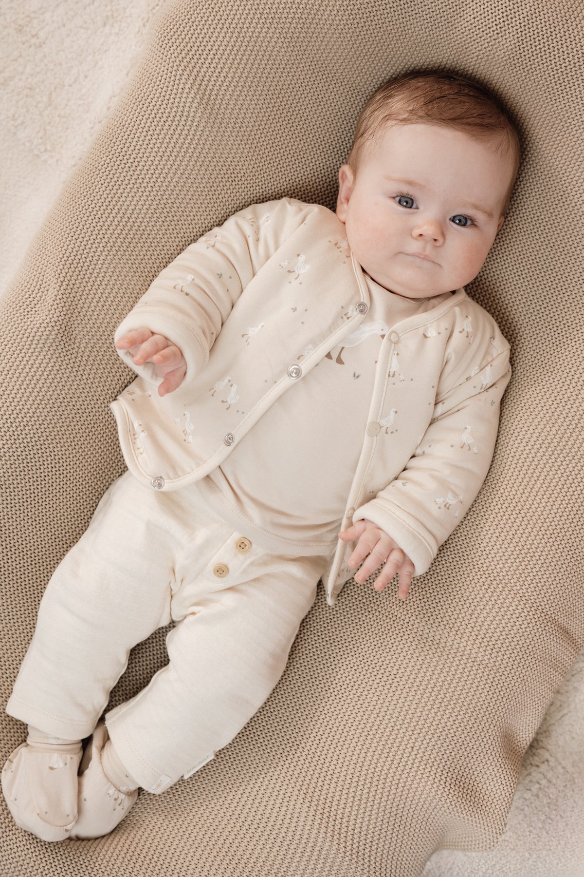 Trousers Creme | Newborn Naturals