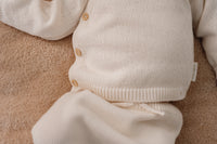 Knitted Trousers Off White | Newborn Naturals