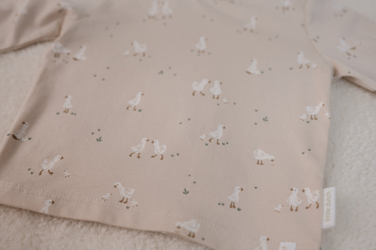 T-Shirt Long Sleeve Little Goose | Newborn Naturals