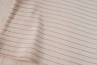 T-Shirt Long Sleeve Soft Beige Stripe | Newborn Naturals