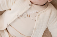 Reversible Cardigan Little Goose | Newborn Naturals