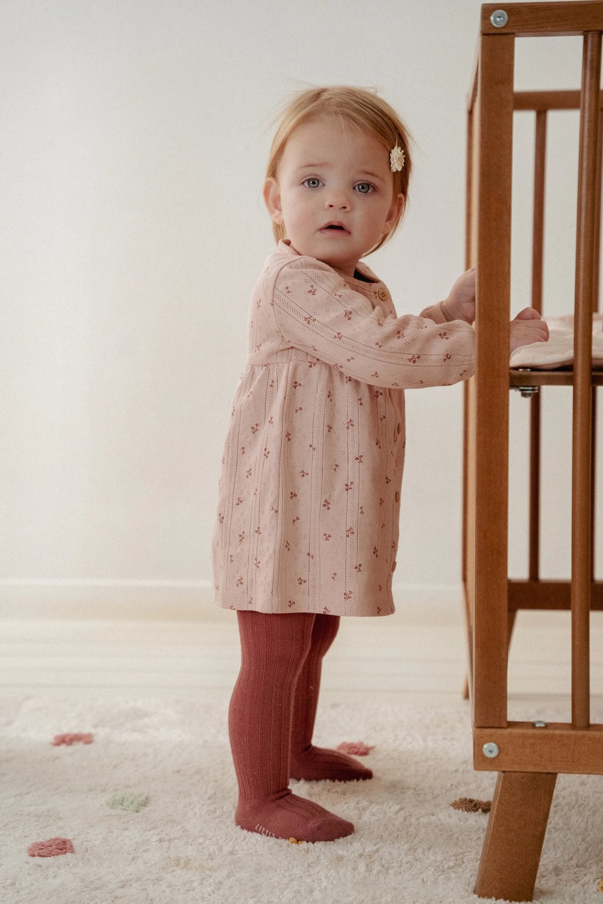 Dress Long Sleeves - Fairy Flowers