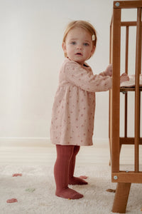 Dress Long Sleeves - Fairy Flowers