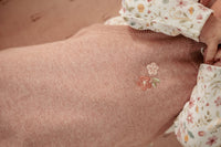 Knitted One-Piece Suit - Fairy Pink