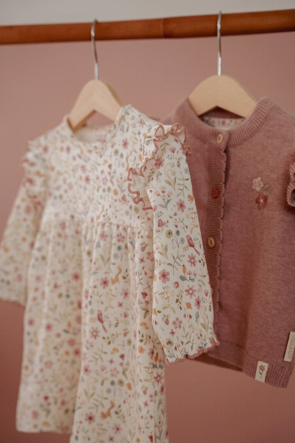 Dress Long Sleeves - Fairy Garden