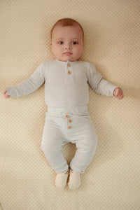 Bodysuit Long Sleeve - Baby Blue