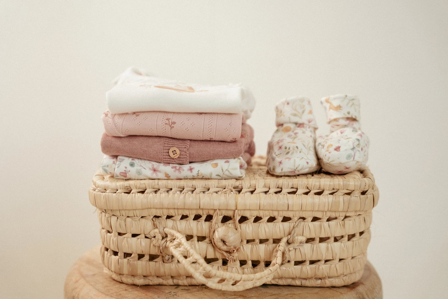 Baby Booties - Fairy Garden