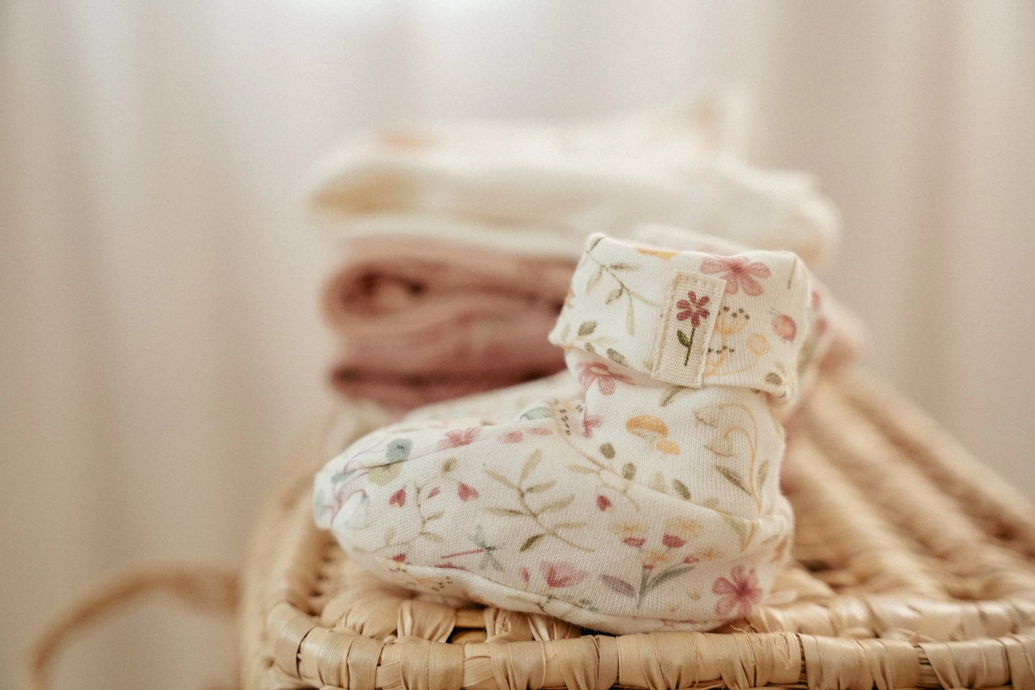 Baby Booties - Fairy Garden