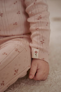 Bodysuit Long Sleeves Fairy Flowers