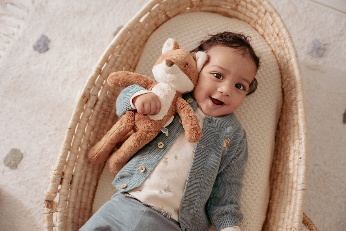 Knitted Cardigan - Baby Blue