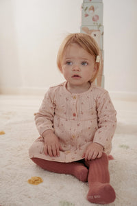Dress Long Sleeves - Fairy Flowers