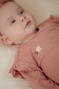One-Piece Wrap Suit - Pink Blush