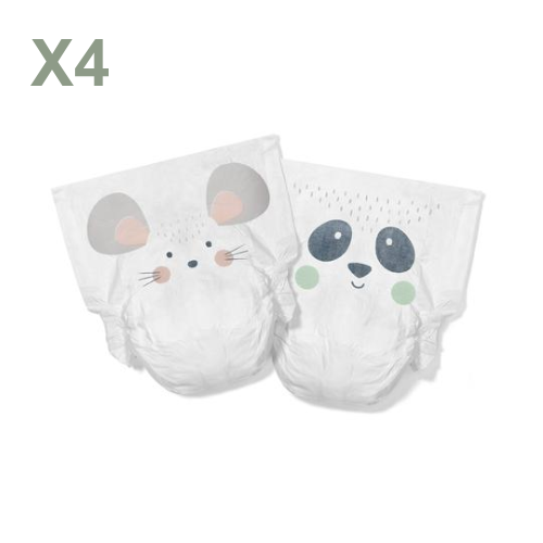 Eco Nappies, Size 2 Mouse & Panda – 4-8kg