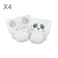 Eco Nappies, Size 2 Mouse & Panda 4-8kg