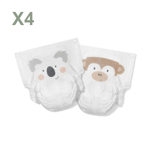 Eco Nappies, Size 5 Koala & Monkey – 11kg+