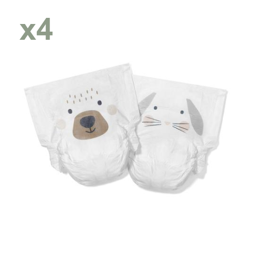 Eco Nappies, Size 3 Rabbit & Bear – 6-10kg