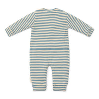 One-Piece Suit - Stone Blue Stripe