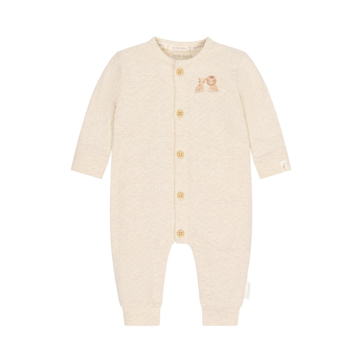 Bodysuit Wrap Long Sleeve Vanilla Melee | Safari Friends