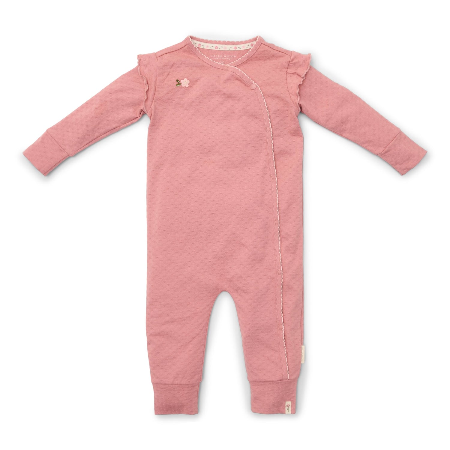 One-Piece Wrap Suit - Pink Blush