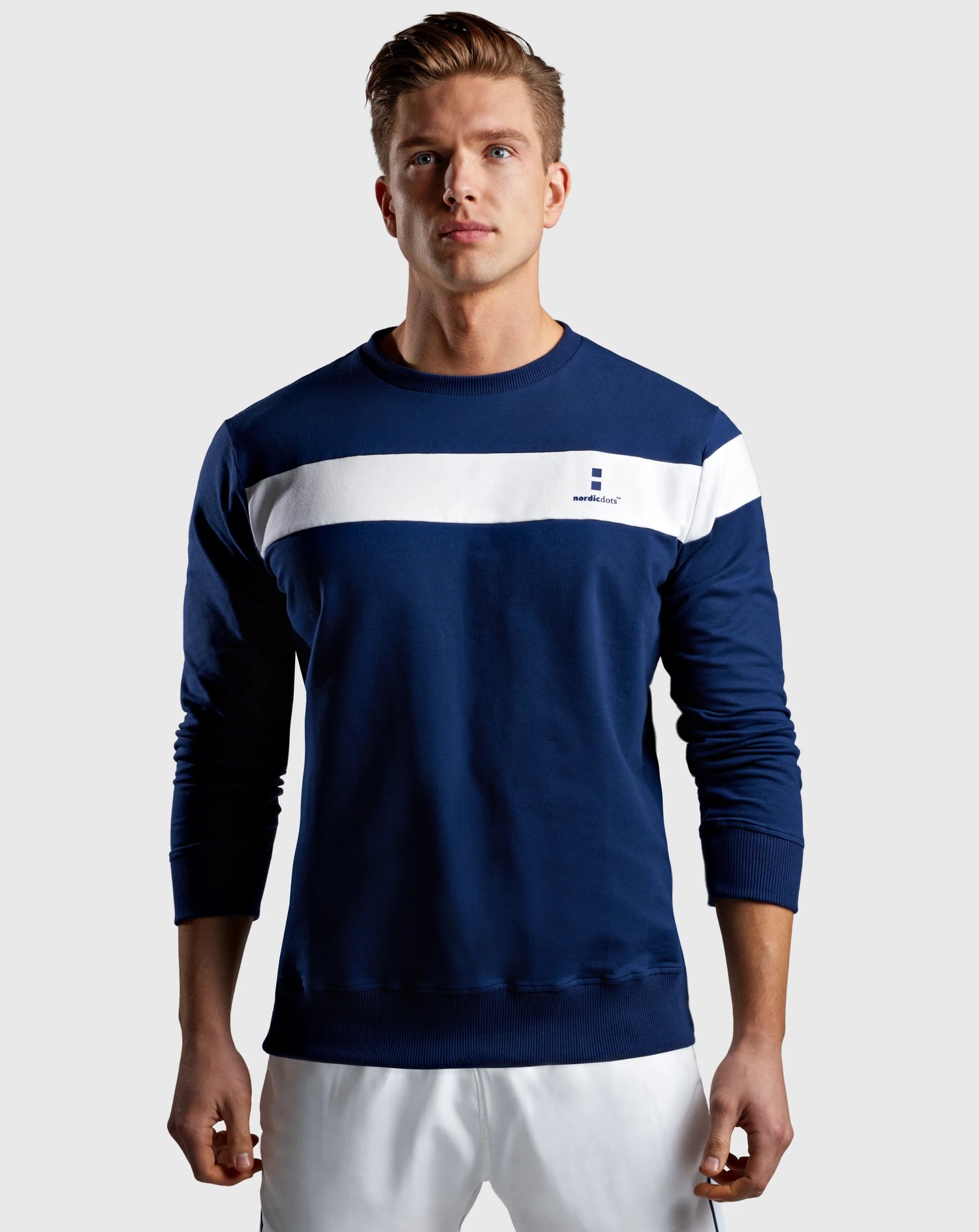 Organic Base Sweatshirt Navy