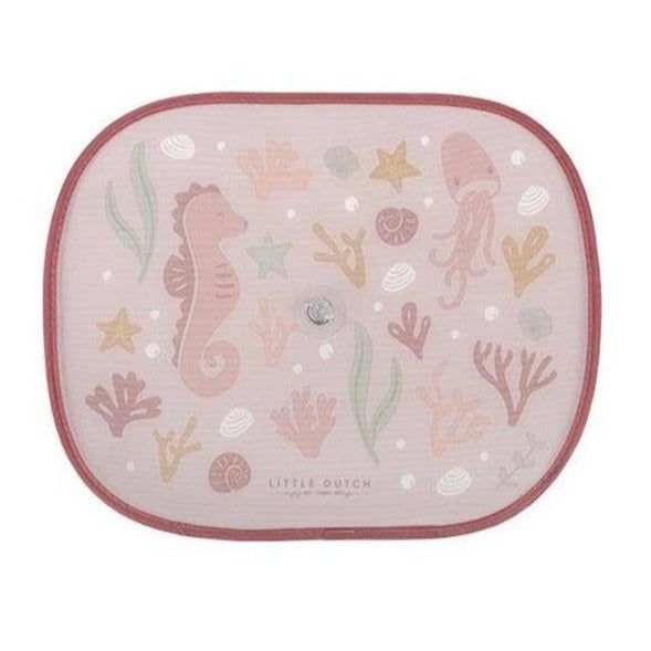 Car Sun Shade Ocean Dreams Pink