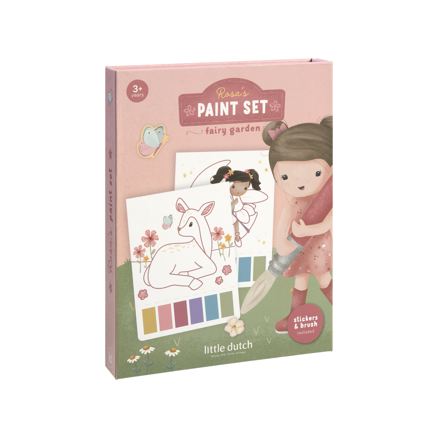 Water Paint Set | Rosa Fairy Garden