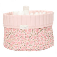 Quilted Storage Basket Small Fairy Floral