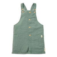 Short Dungarees Forest Green