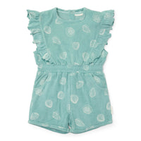 Playsuit Ocean Treasures - Surf Blue