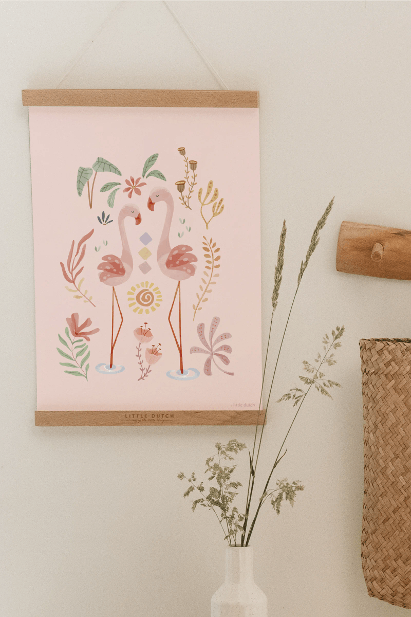 Wall Poster A3 | Blooming Safari