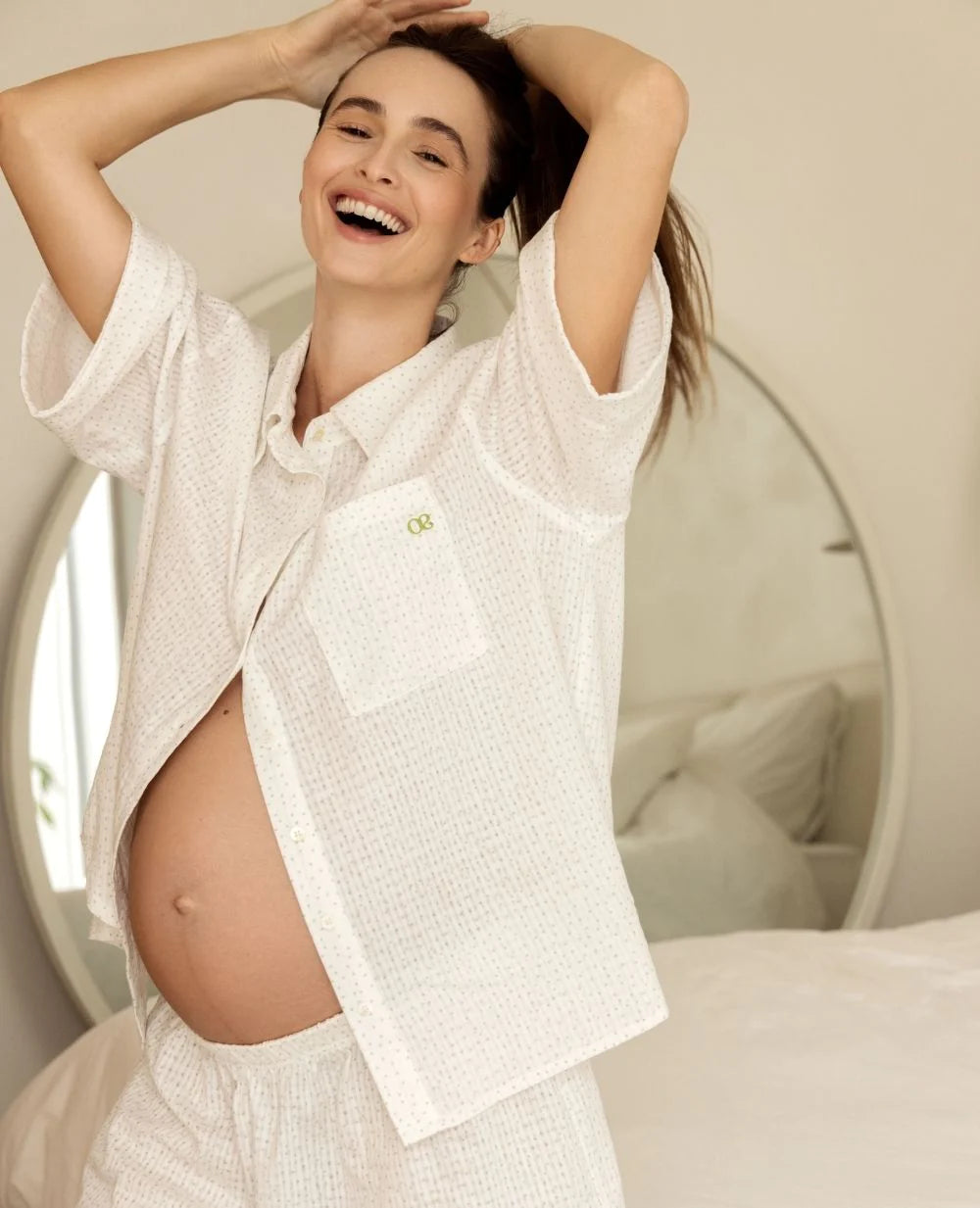 Paulette maternity and nursing pyjashort