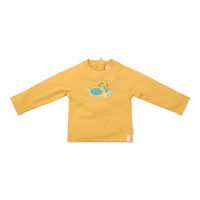 Rash Guard Long Sleeves - Seashells Sunny Yellow