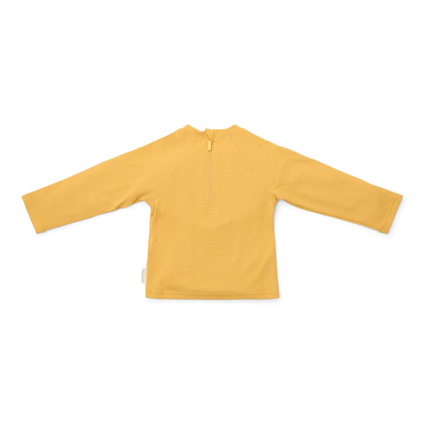 Rash Guard Long Sleeves - Seashells Sunny Yellow