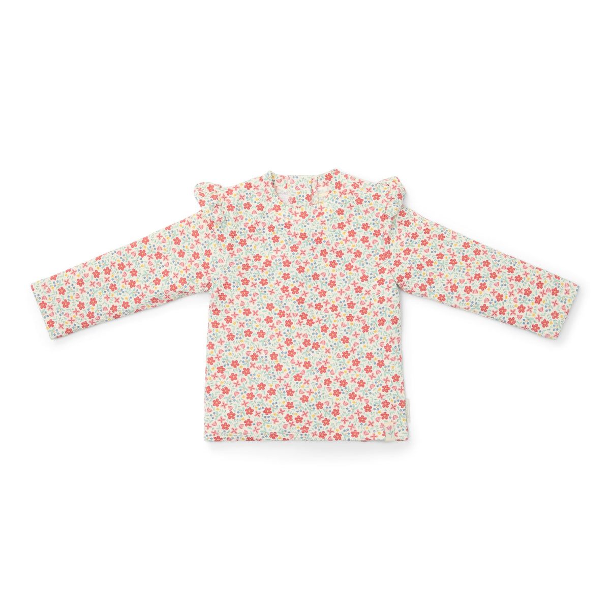 Rash Guard Long Sleeves - Sunny Flowers Multicolour