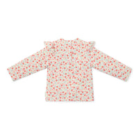 Rash Guard Long Sleeves - Sunny Flowers Multicolour