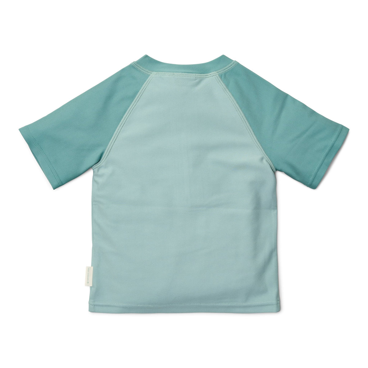 Rash Guard Short Sleeves - Seashells Surf Blue